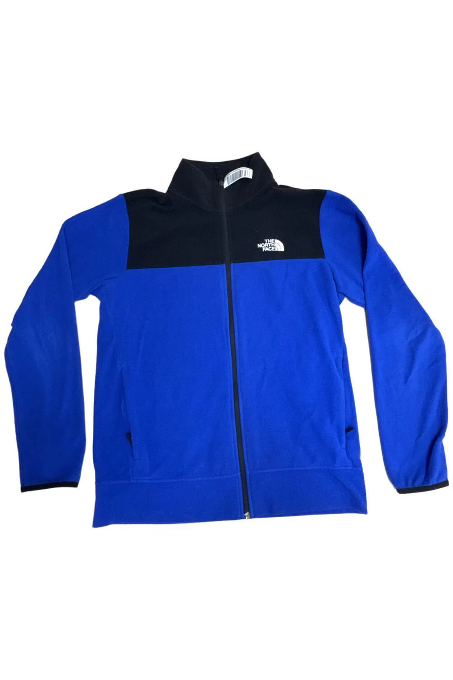 The North Face Men's Glacier HW Full Zip Jacket Shady Blue/TNF Black - Regular